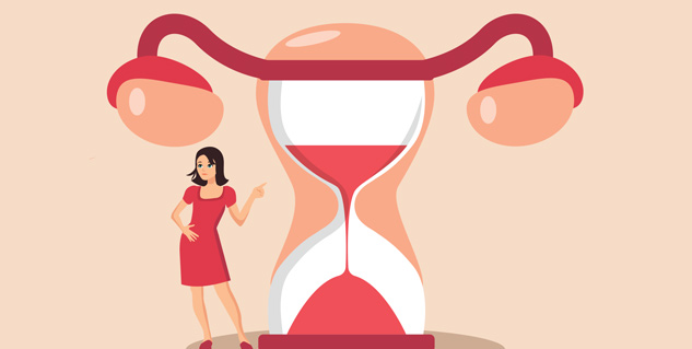 Menopause marks the end of a woman's reproductive age