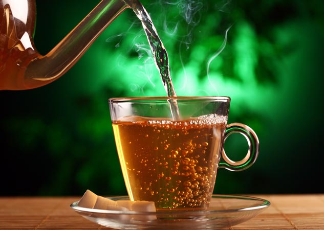 Lemon balm tea can help relieving stress