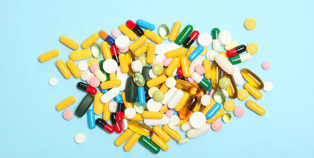 Medicines-Tablets-Capsules-Coloure