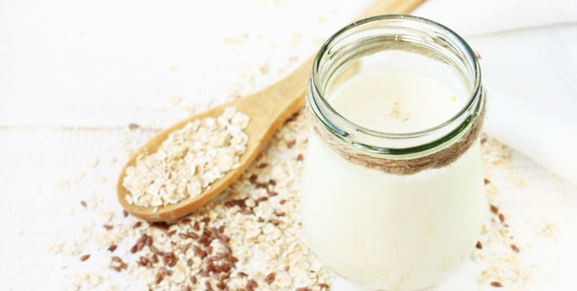 curd and oats face pack