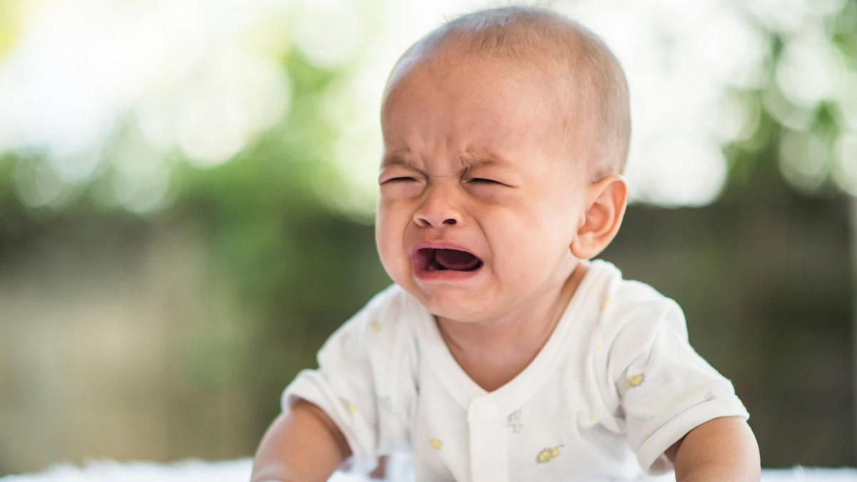 reasons for baby crying