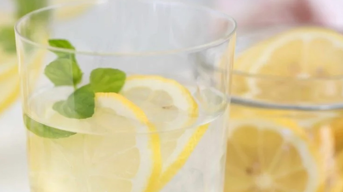 lemon water