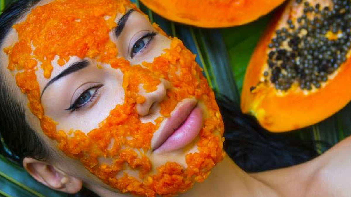 papaya face pack for winter