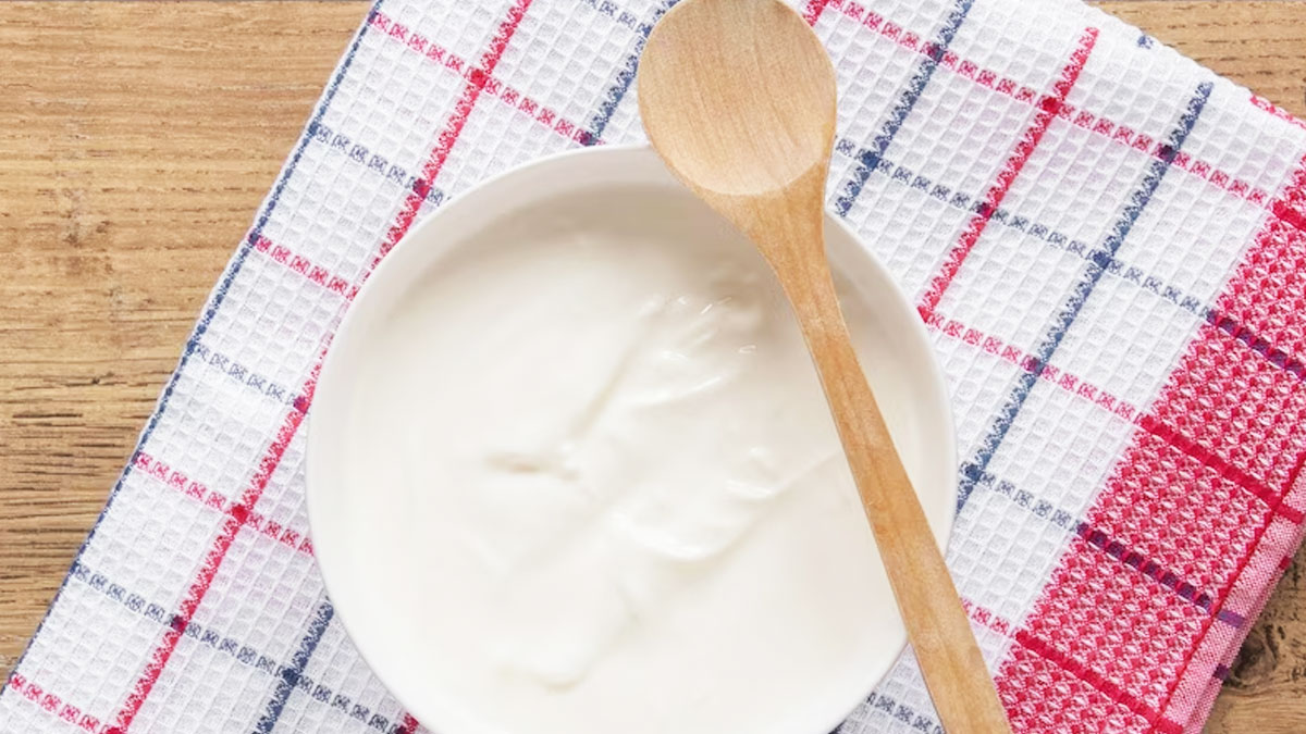 dry skin treatment with curd