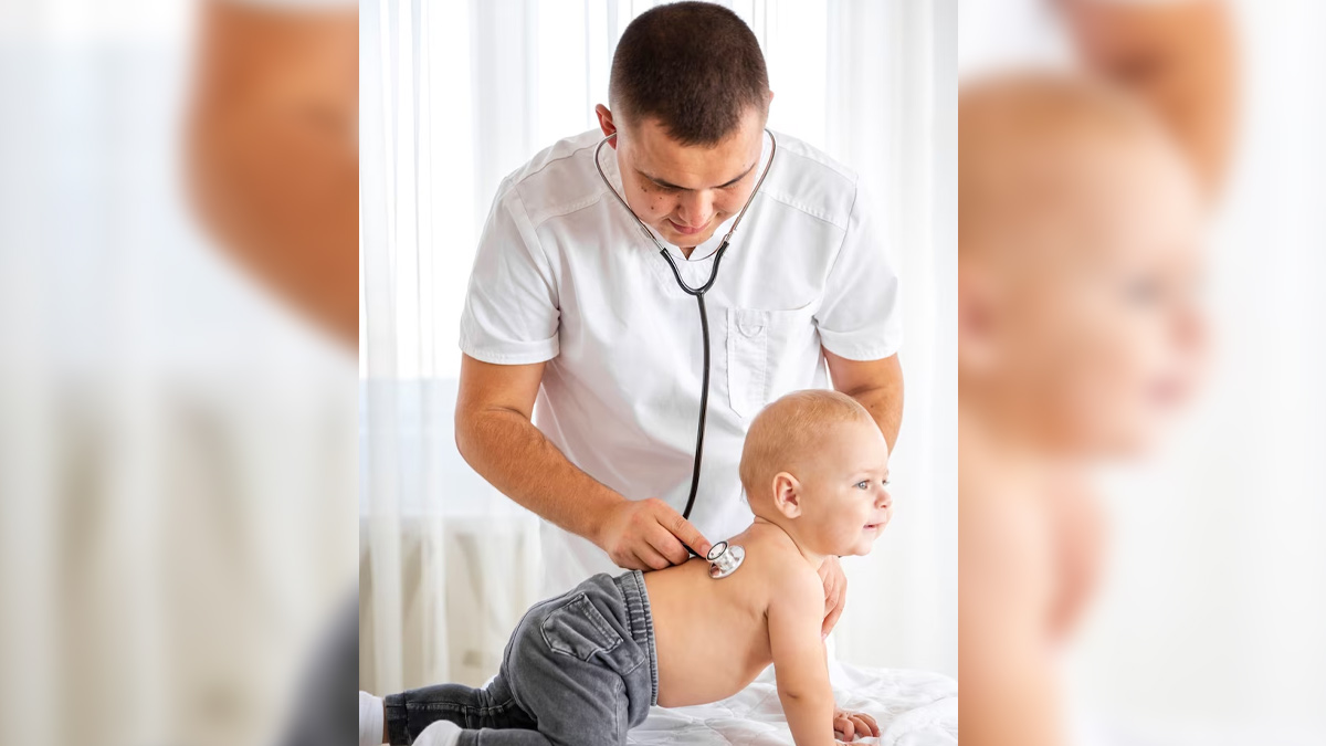 Spinal muscular atrophy in child