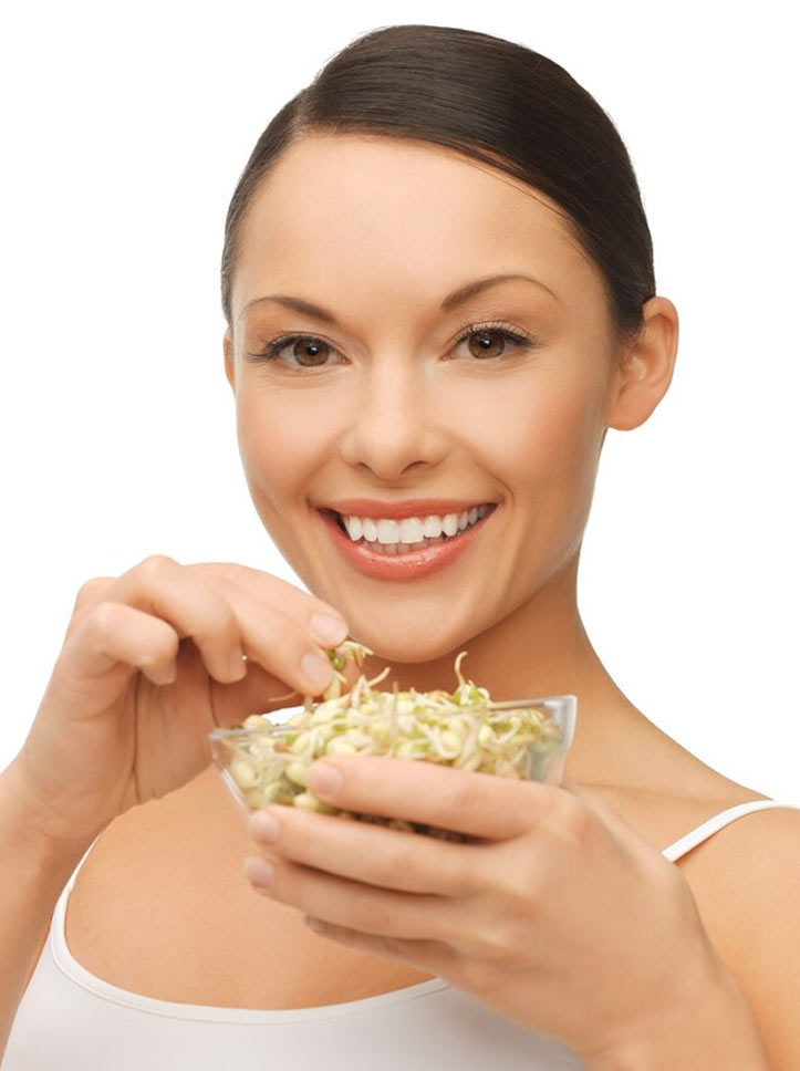 can we eat sprouted chana daily in hindi