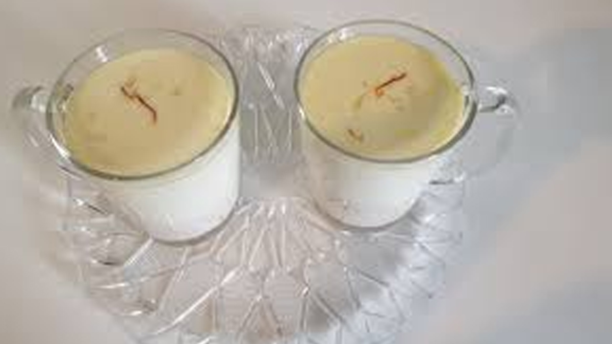 khuskhus with milk