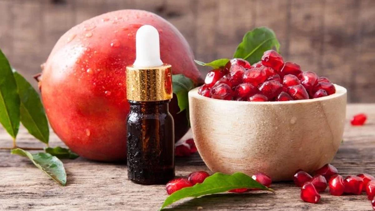 pomegranate seeds oil