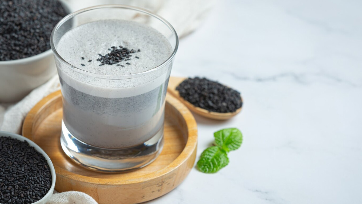 Benefits of drinking black sesame water