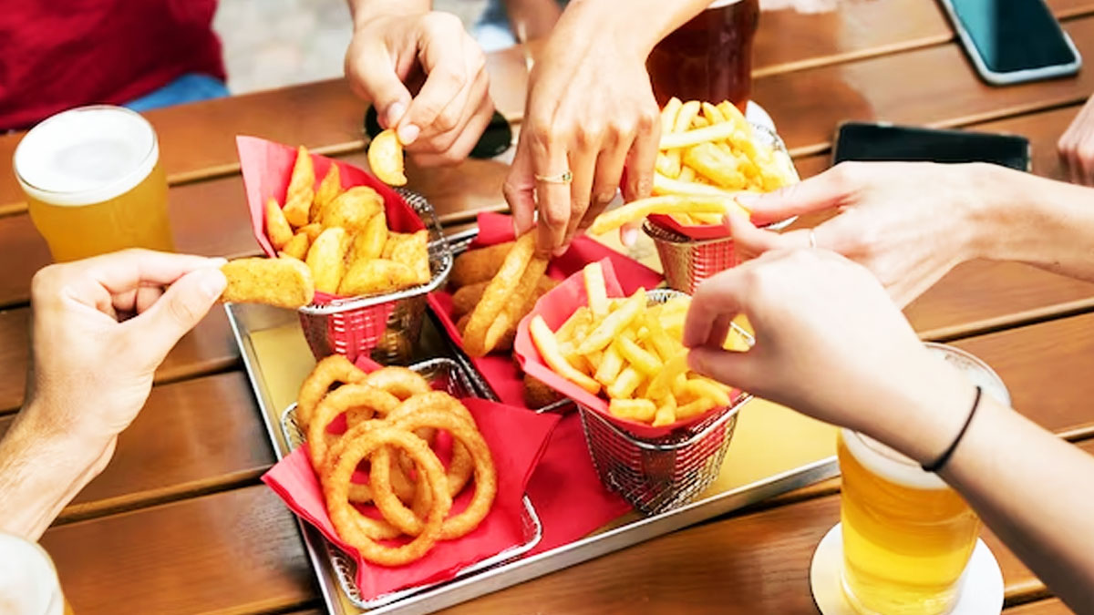 habit of eating oily food