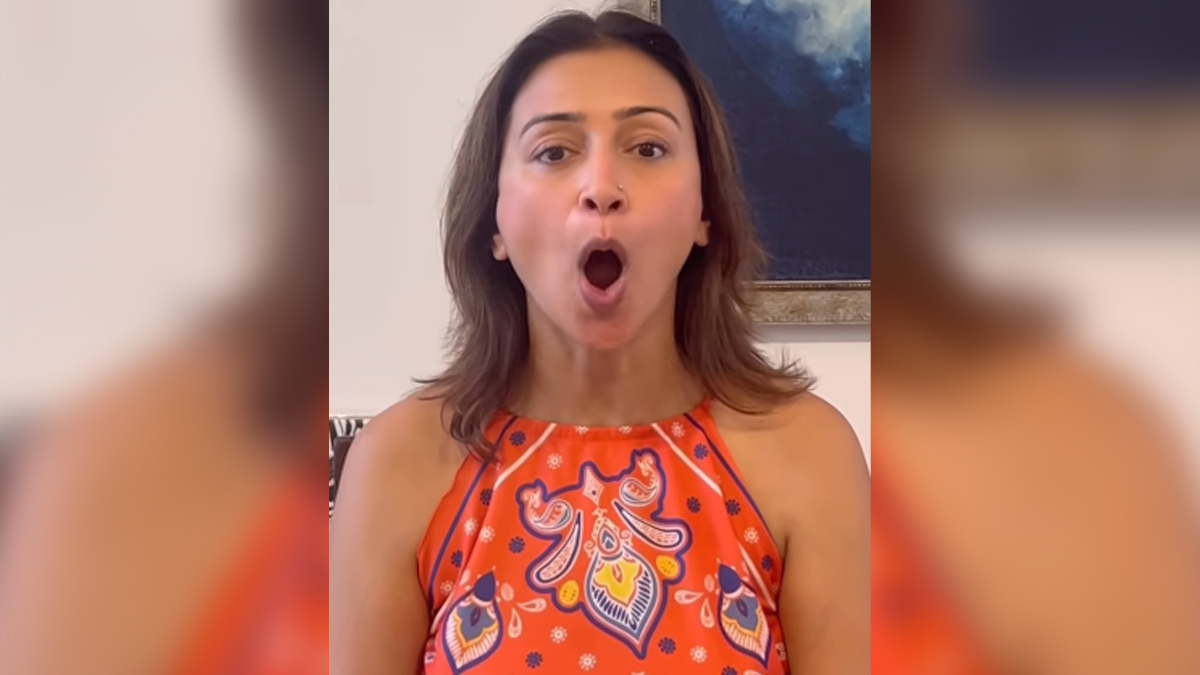 gauri pradhan face yoga tips
