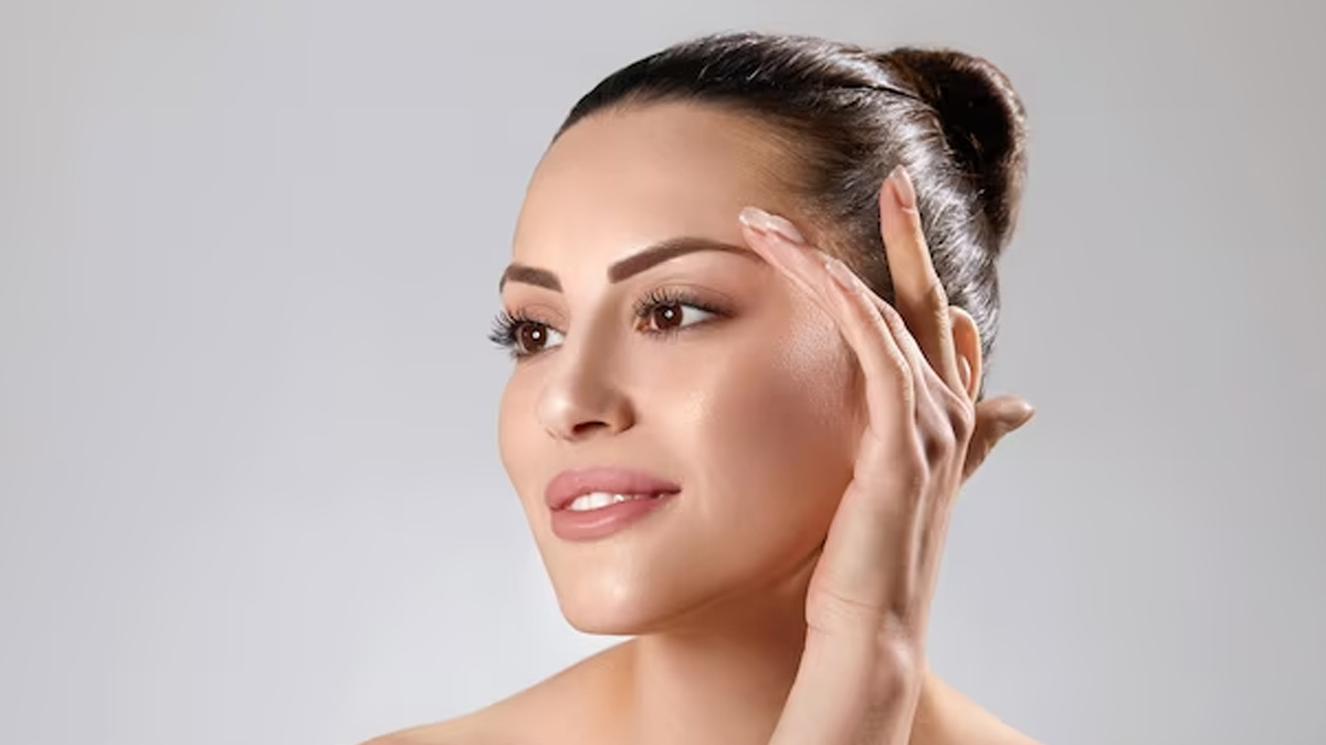 Peach face pack for skin cleansing