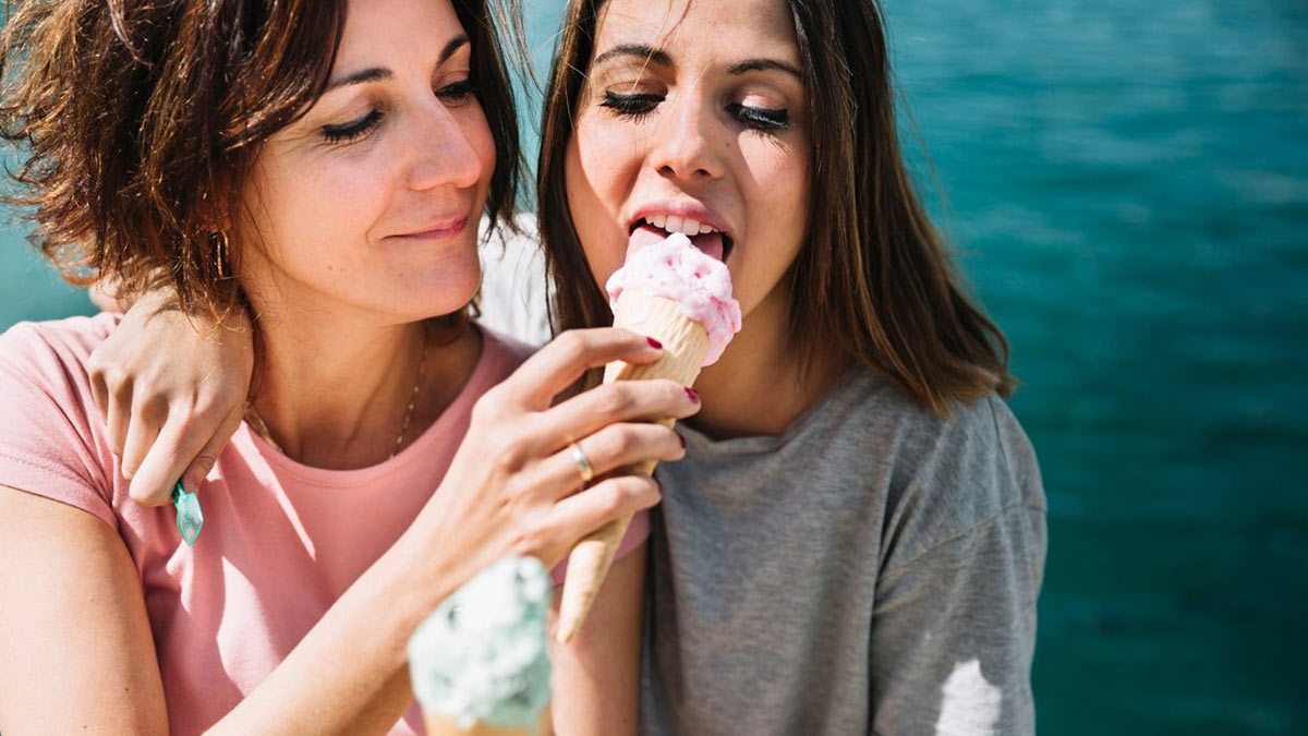 ice cream in periods