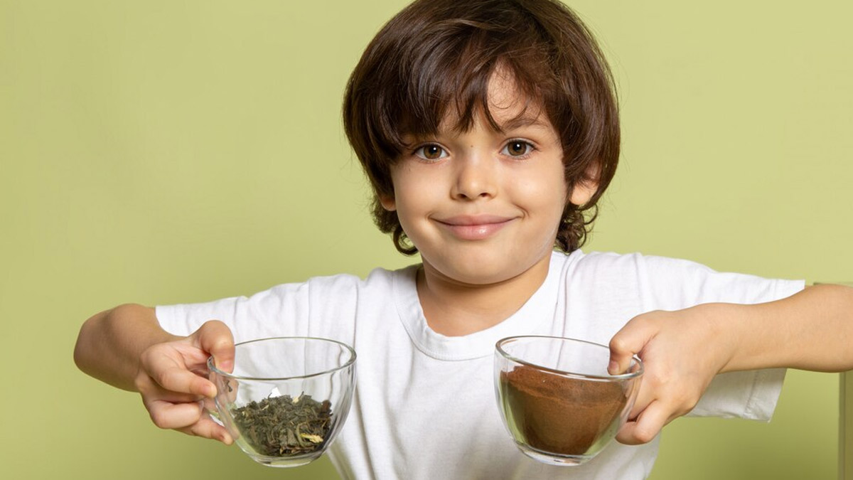 green tea for kids
