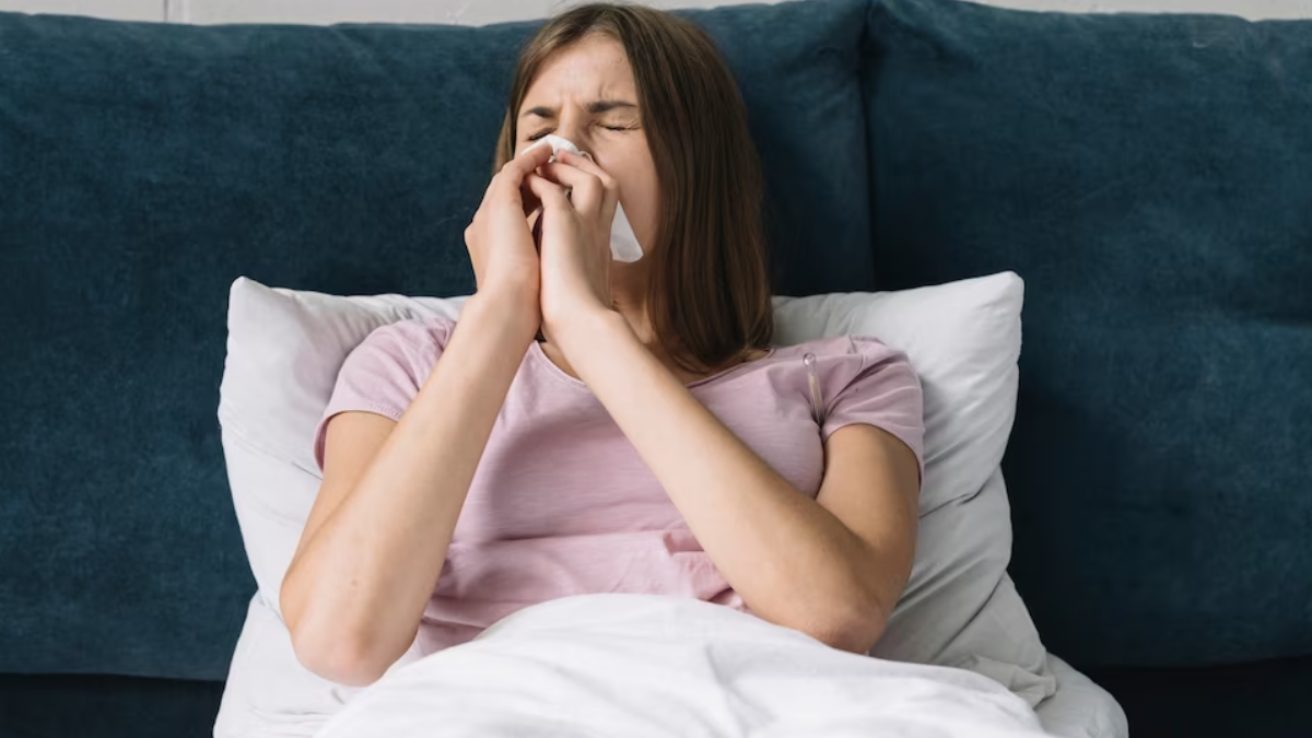 sneezing in early morning in hindi