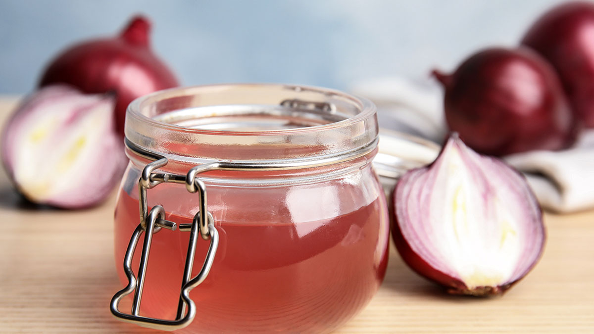 onion juice for hair growth
