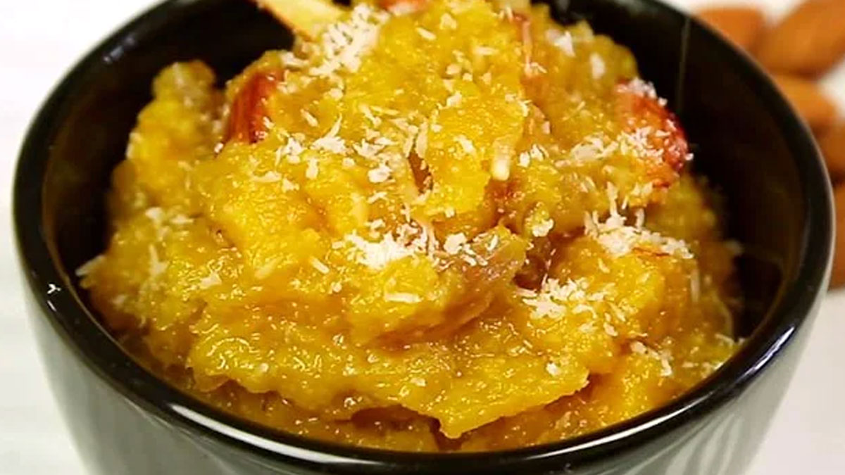 Navratri-Special-Pumpkin-Apple-Halwa