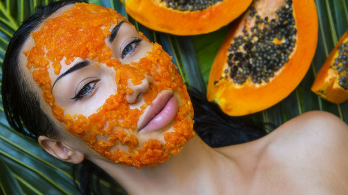 papaya face mask