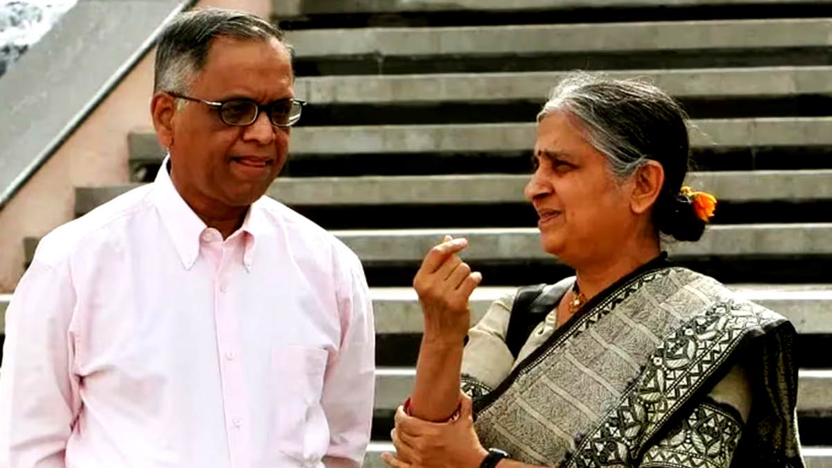 ‘Narayan Murthy Works 80-90 Hours A Week,’ Says Sudha Murthy As Study Reveals Work Stress Causes Heart Disease