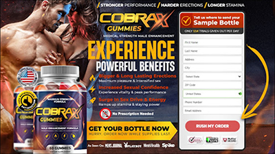 CobraX Gummies Reviews (Fake Certified) CobraX Men's Health Gummies Urgent Customer Warning! Shocking Facts Re