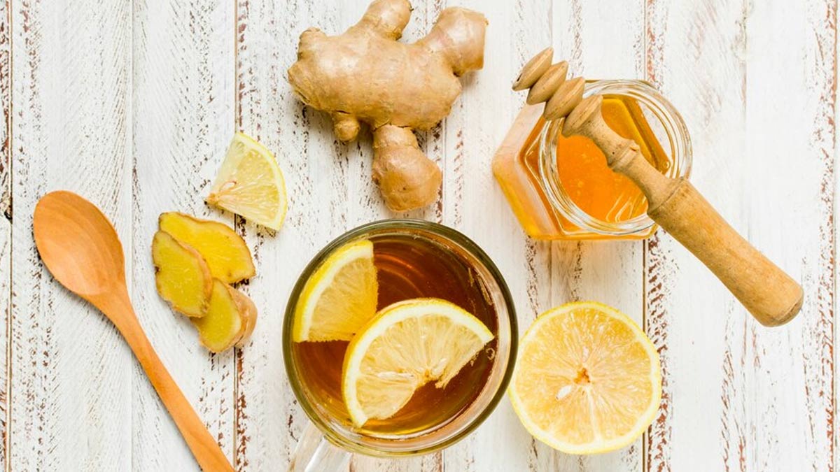 adrak aur shahad se khansi ka ilaj