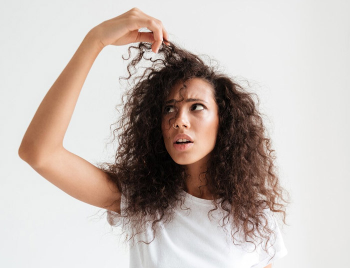 Do Not Touch Hair Again And Again