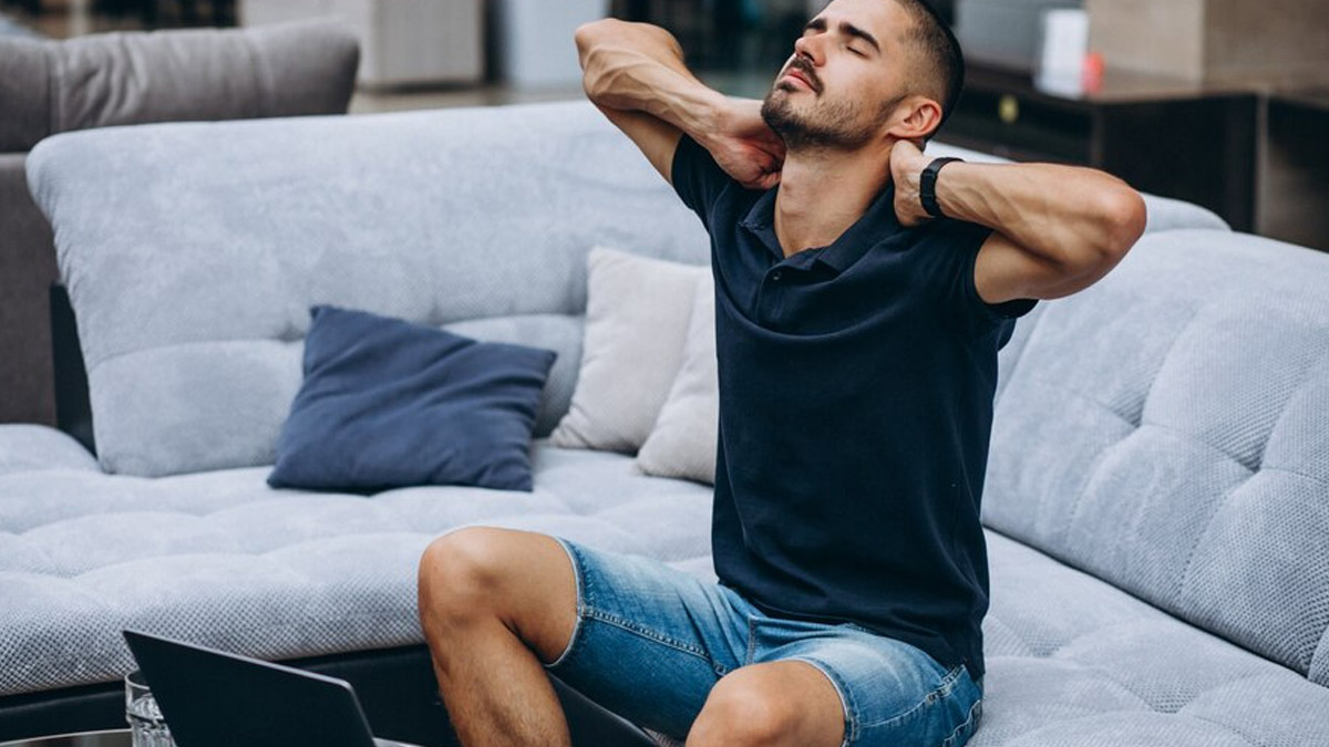 stretching exercise for headache in hinid