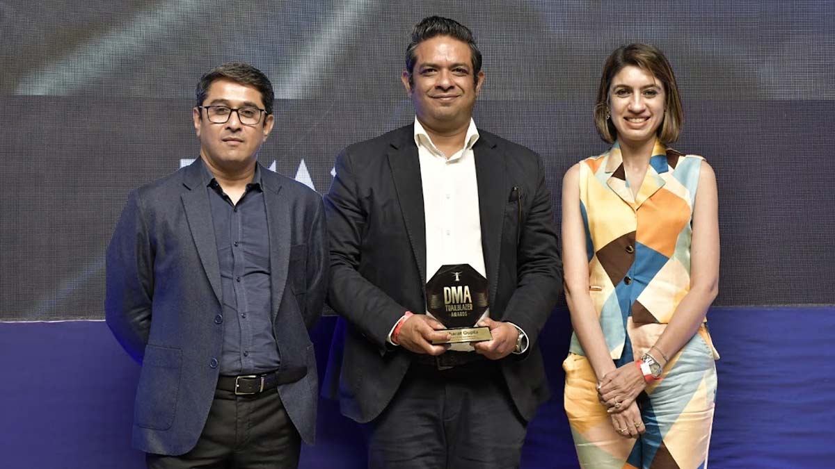 Jagran New Media’s CEO Bharat Gupta awarded with the prestigious DMA Trailblazer Award 2023 by DMA Asia