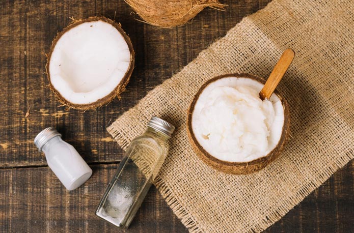coconut oil lotion
