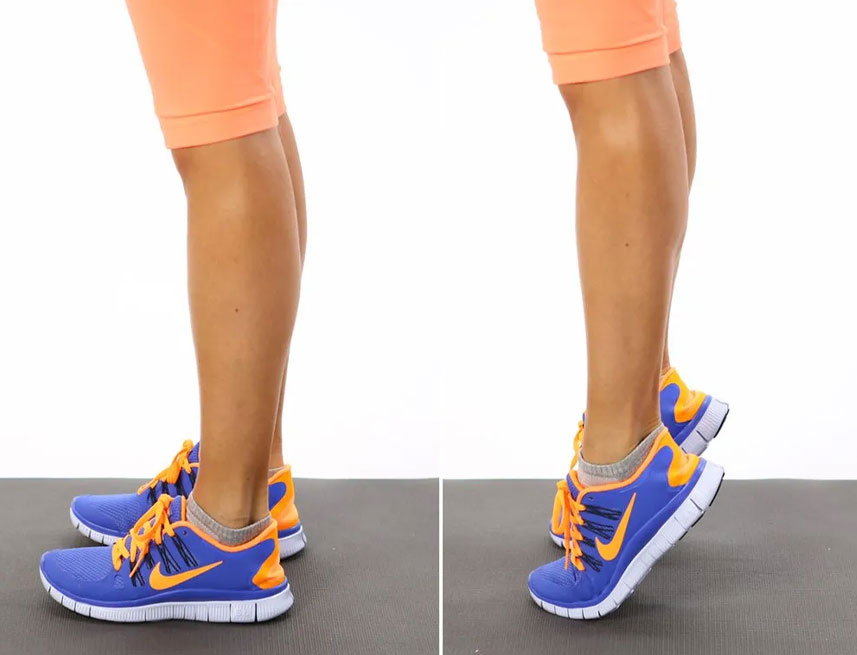 calf raise exercise