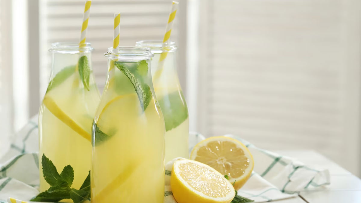 lemon water