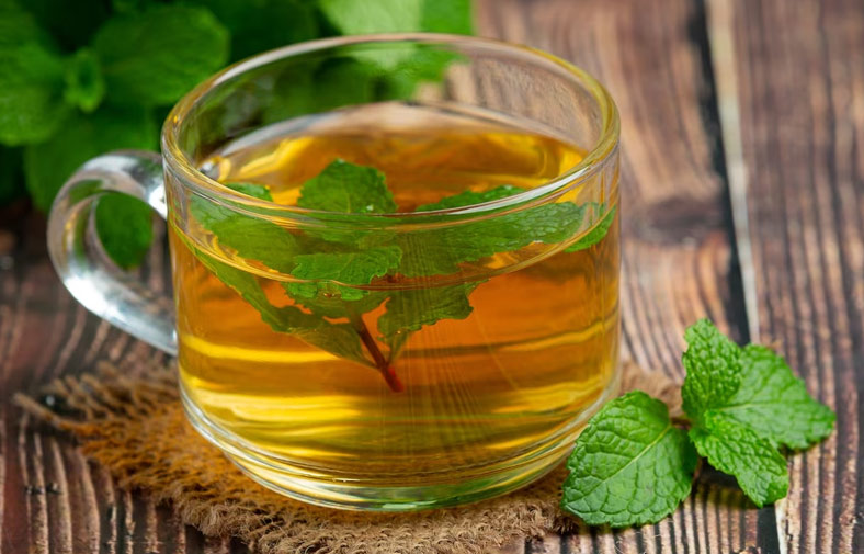 peppermint detox drink