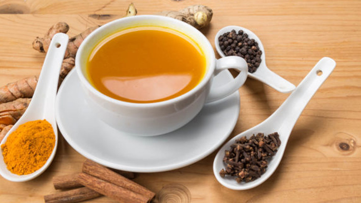 turmeric and black pepper tea