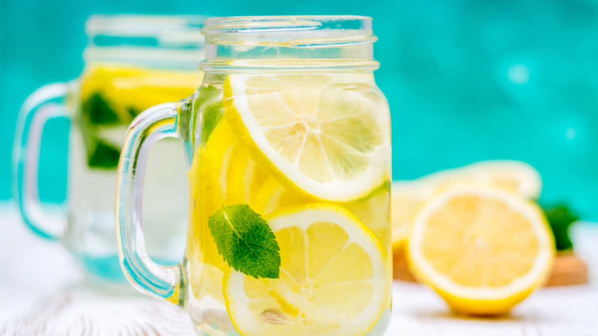 lemon water