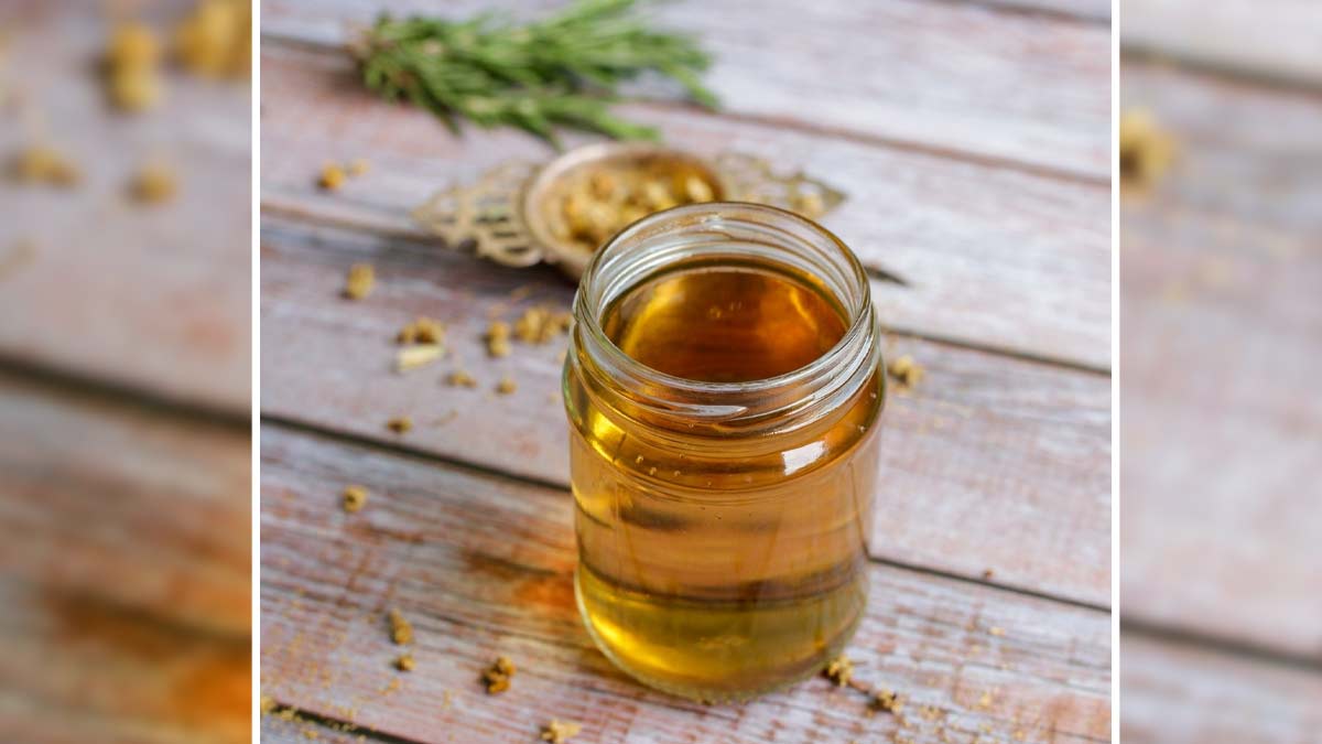 chamomile tea hair rinse