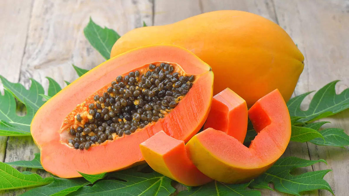ripe papaya