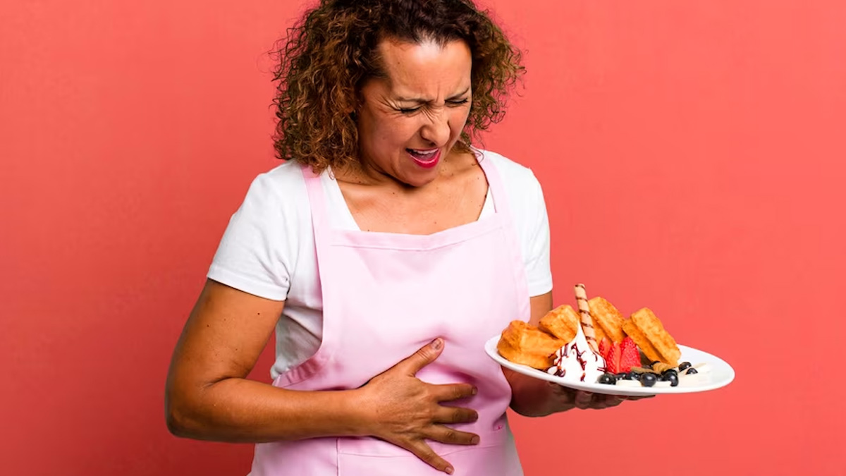 stomach pain after eating food