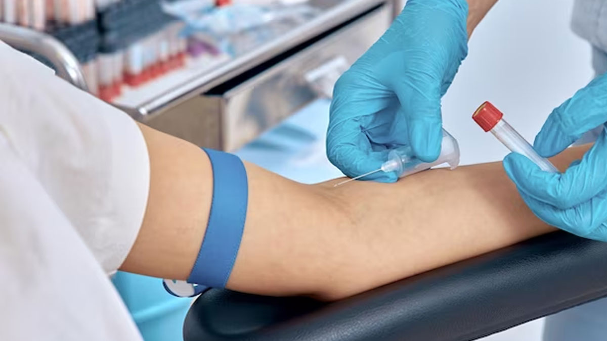 hand pain after blood test