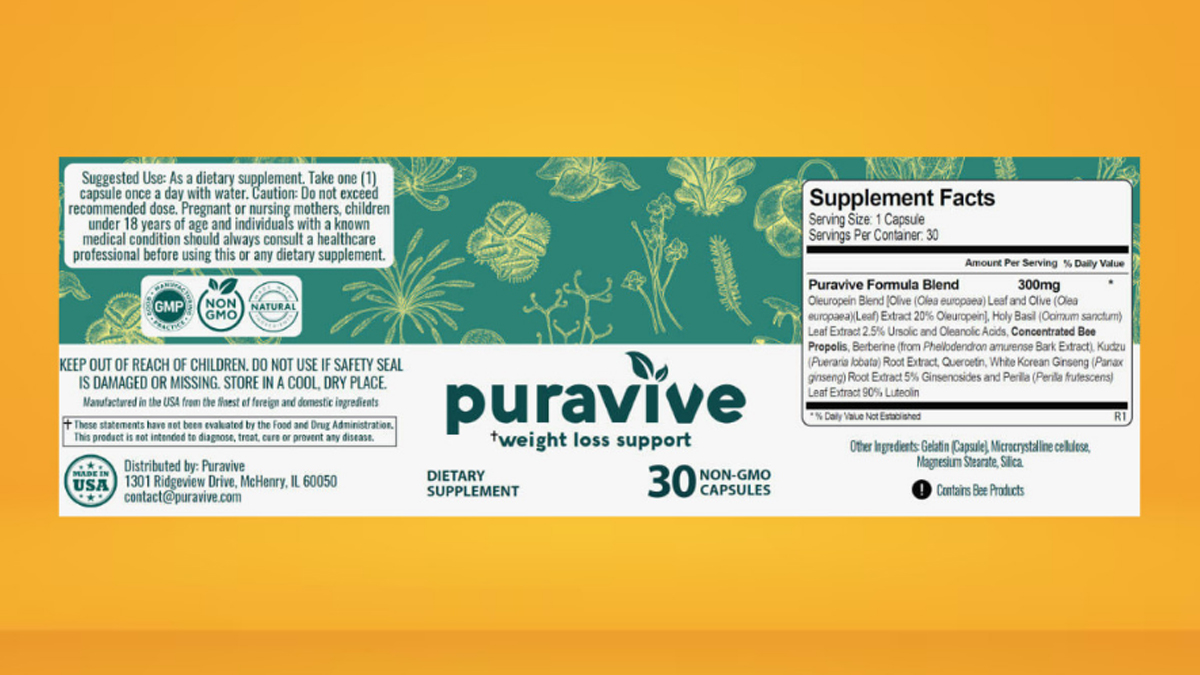 Consume Puravive Capsules