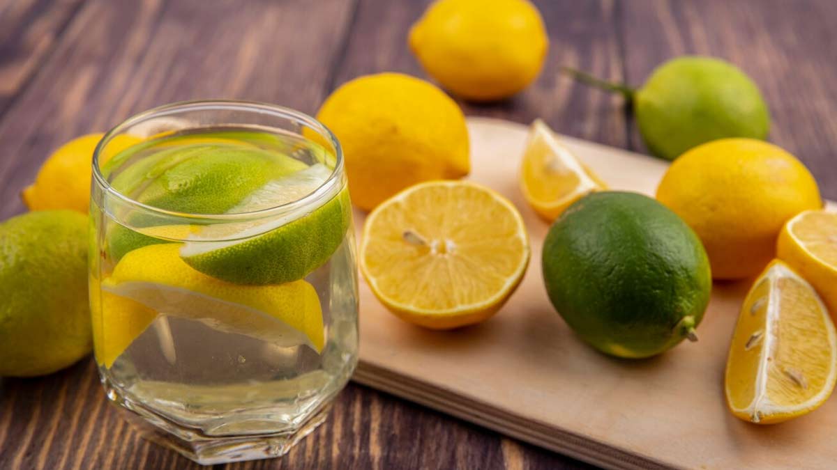 lemon water