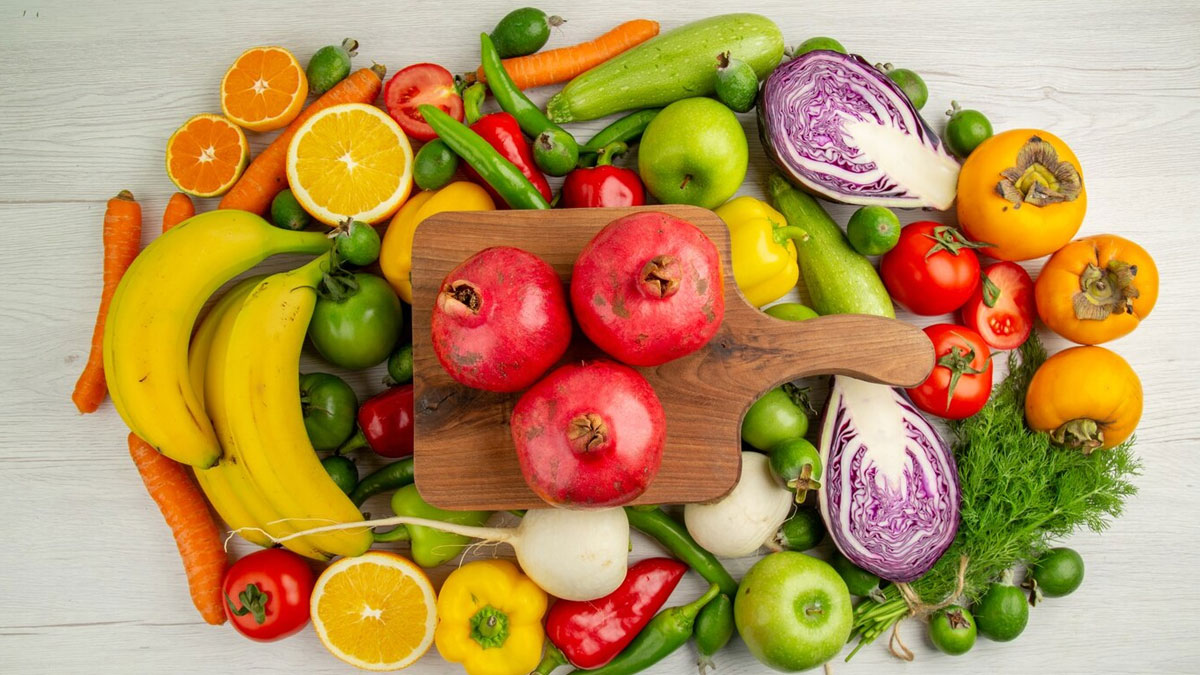 fruits and vegetables