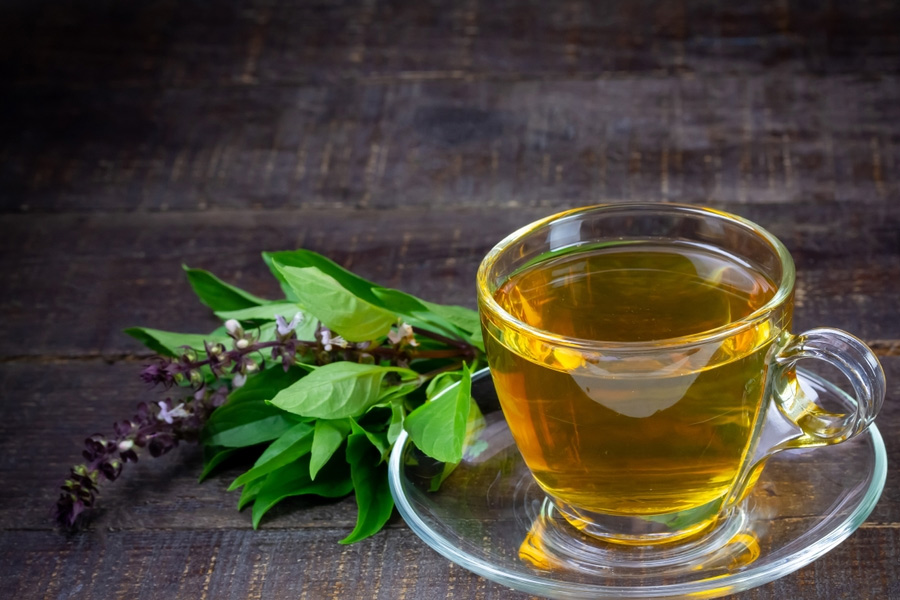 basil-tea