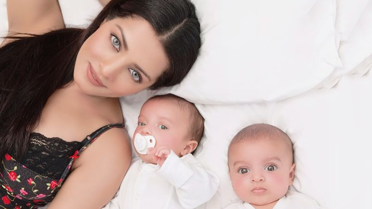 Celina Jaitley Trolled Post Having Twins: Consider This Before Announcing Pregnancy, Posting Kids On Instagram