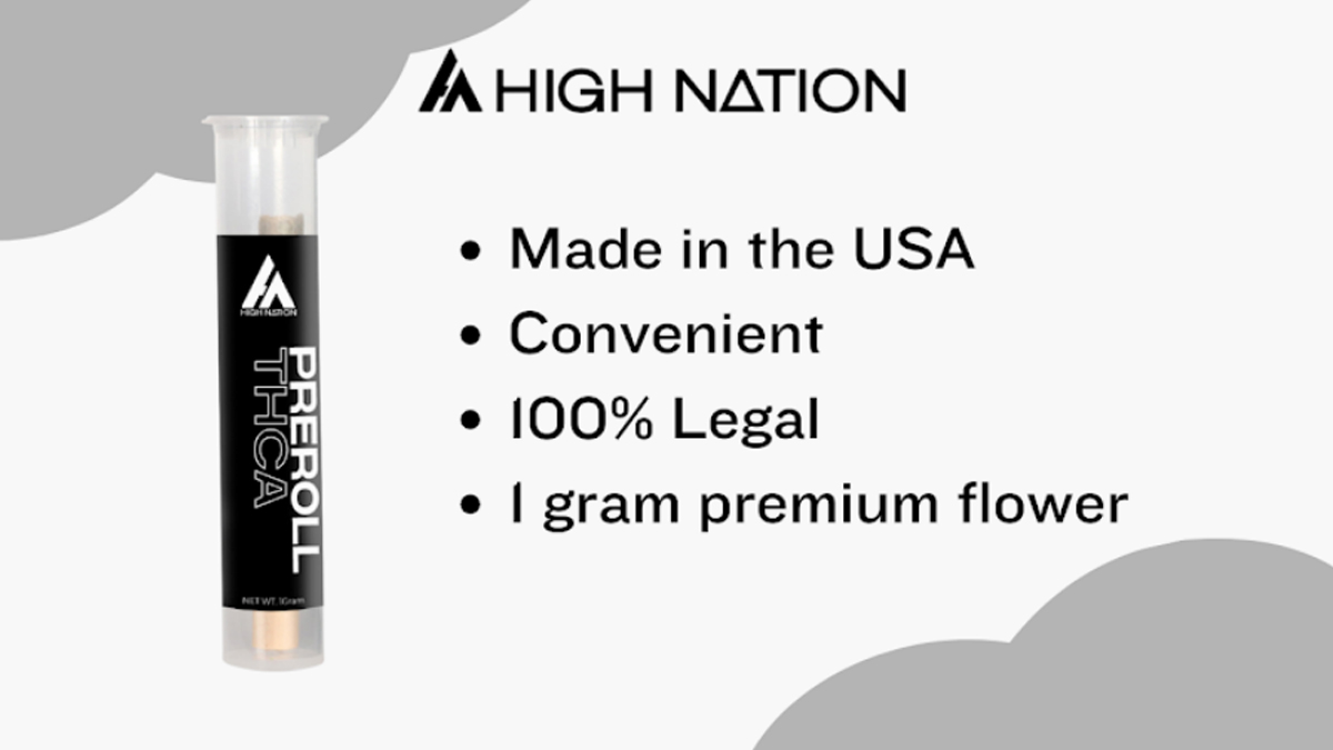 High Nation THCa Preroll
