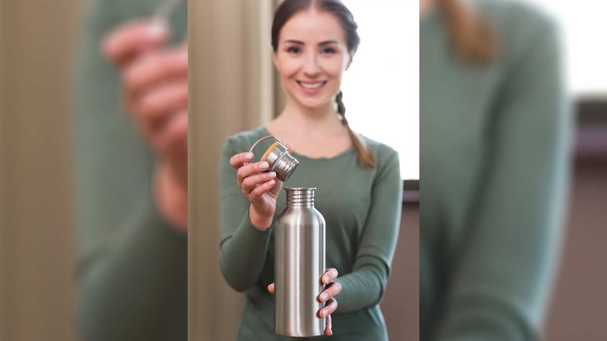 metal water bottle good for health
