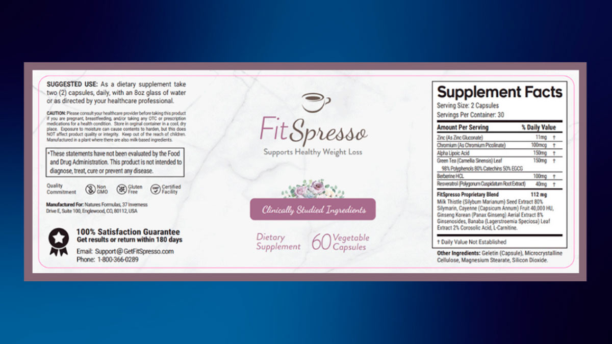 FitSpresso Reviews (Weight Loss Formula) Is It Worth Trying? Expert’s Report On Ingredients & Side Effects Of The Diet Pill!