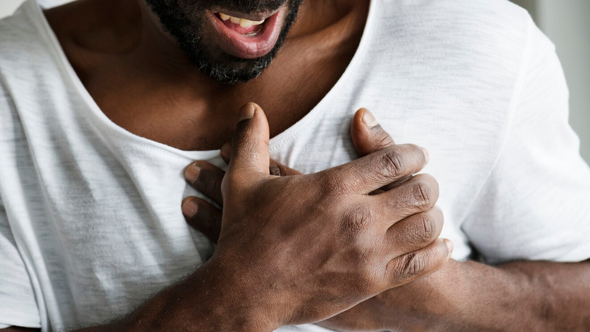 Risk factor for heart attack in men