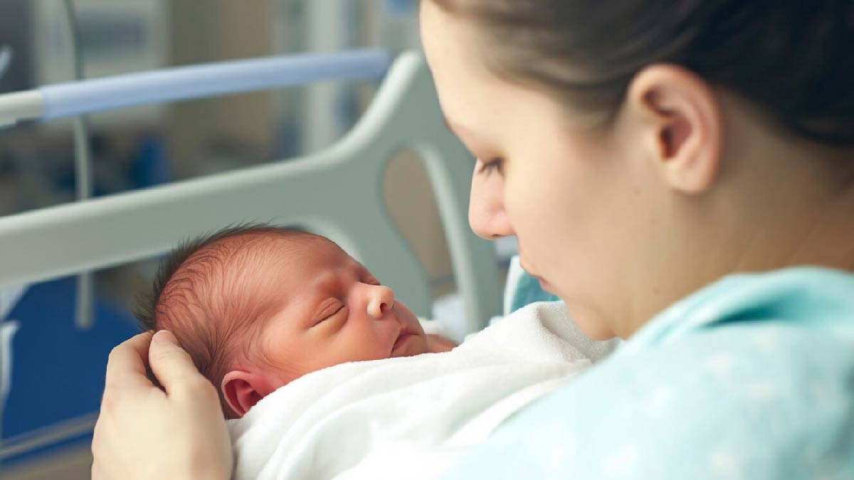 drinking hot water after delivery
