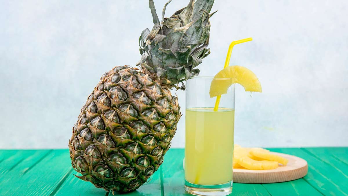 Pineapple Juice Benefits in High BP in Hindi