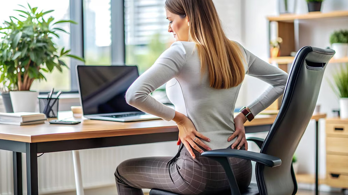 office chair butt